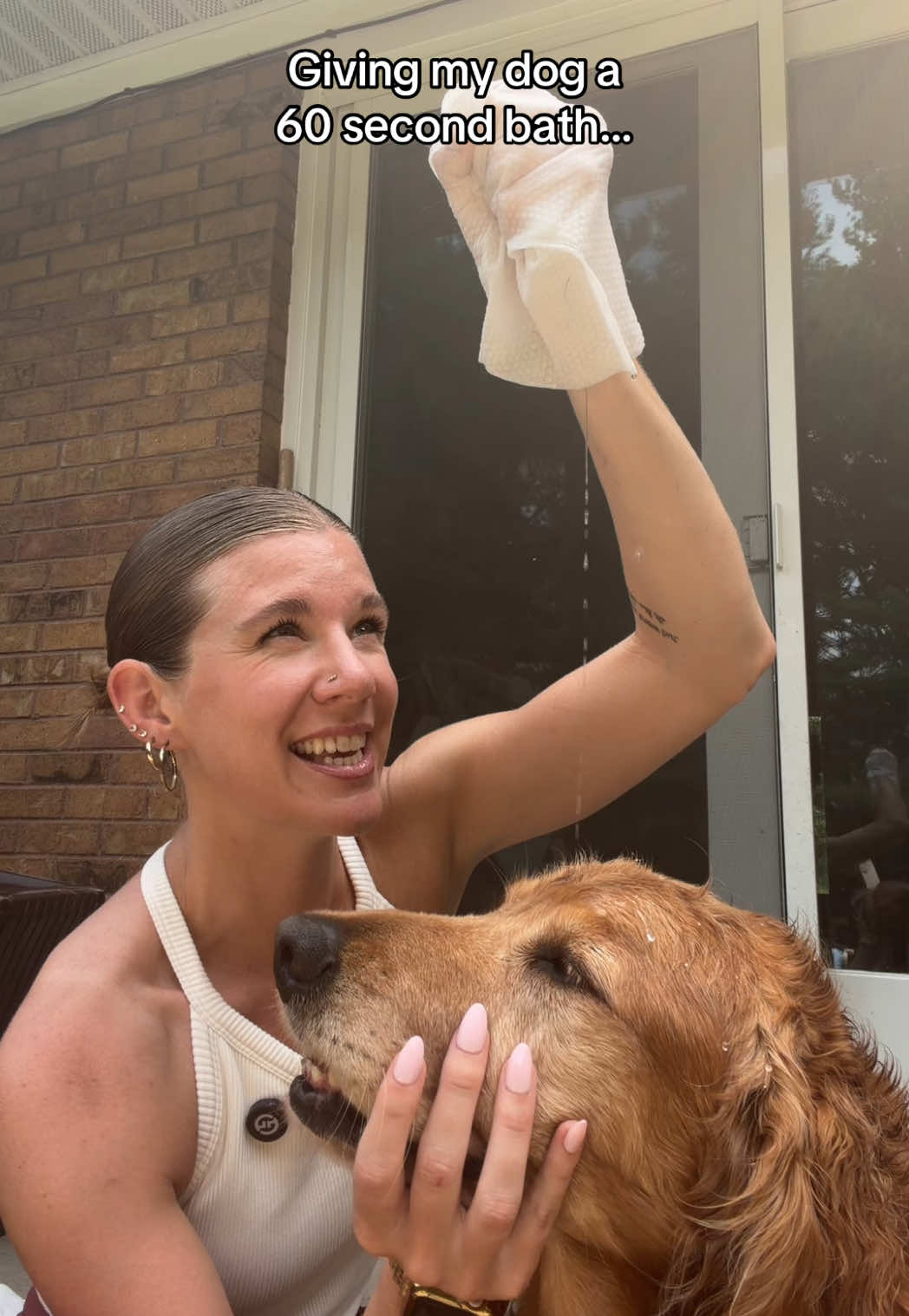 TikTok post by @_toribaker for HICC Pet. Caption reads: My favorite pet product ever…🙌 @HICC Pet US.