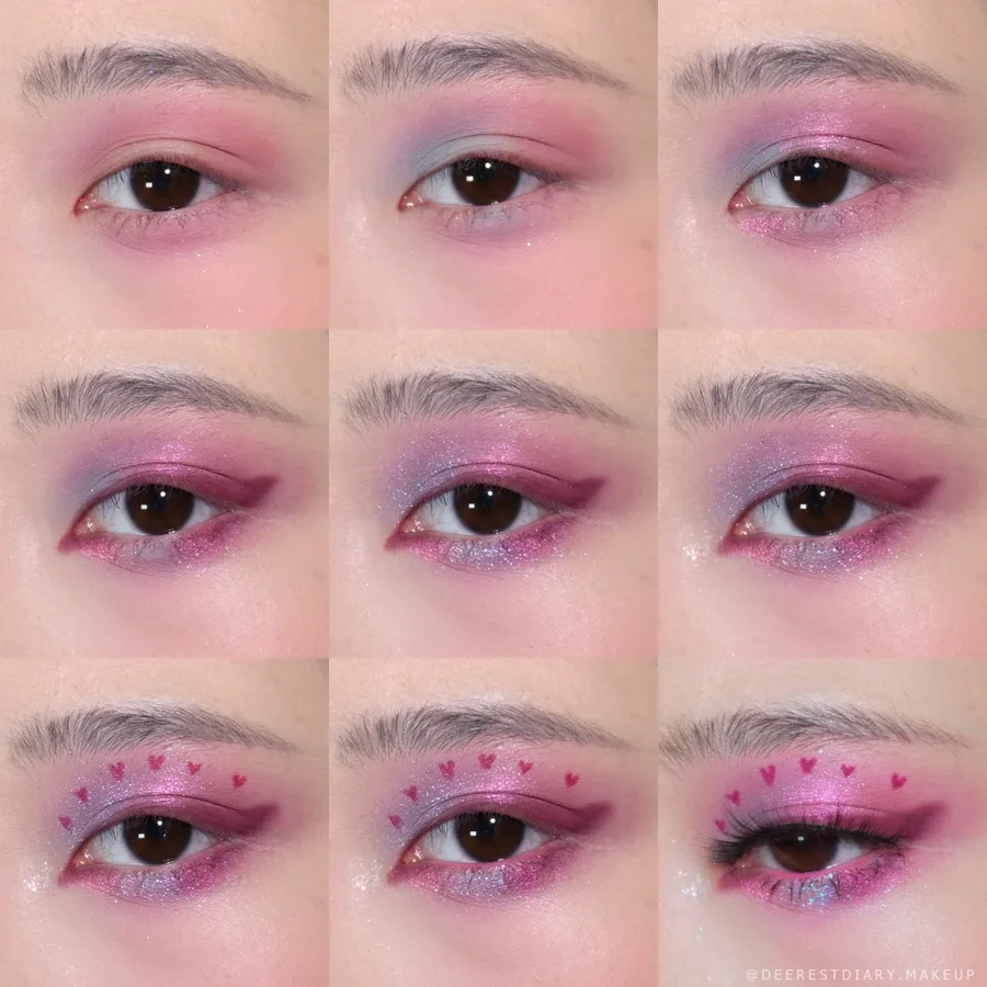 Instagram post by @deerestdiary.makeup for Cloudicos. Caption reads: [...] Balance, Hot Mess), discontinued ✨️....