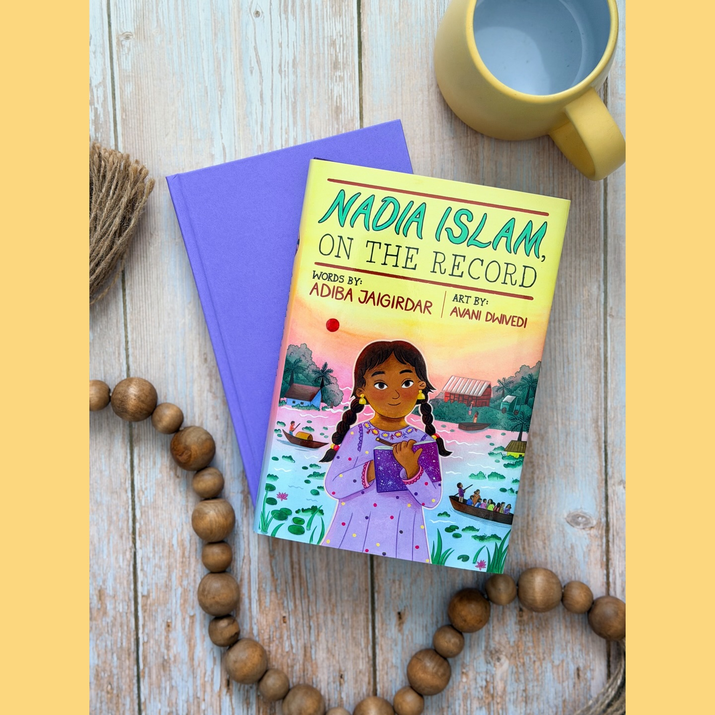 Instagram post by @nissa_the.bookworm for TLC Book Tours. Caption reads: [...] to partners @harperkids, @dibs_j and....