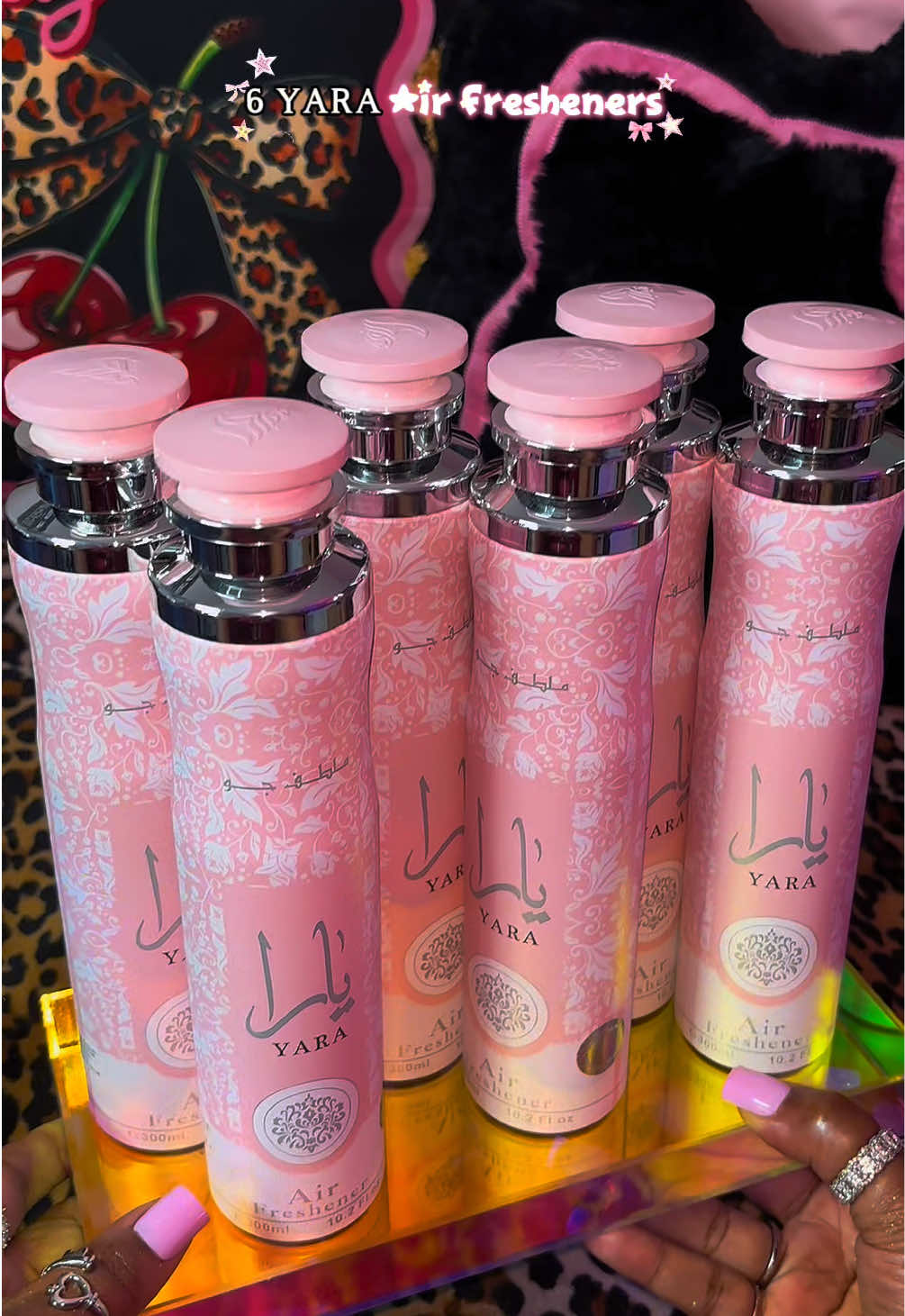 TikTok post by @deyj_loaf for OudLash. Caption reads: The besttt room spray! 🤩💕@Oudlash....