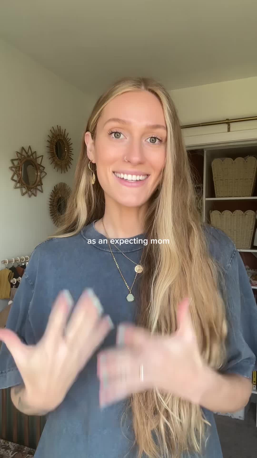 TikTok post by @consciouslykay for DYPER. Caption reads: [...] choosing products for my little ones.....