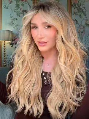 TikTok post by @southernwestsunshine for Kenra Professional. Caption reads: [...] through the link in my ShopMy! @Kenra....