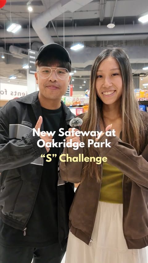 Instagram post by @forkthatdish for Safeway. Caption reads: Putting the new Safeway to the “S” test! We....