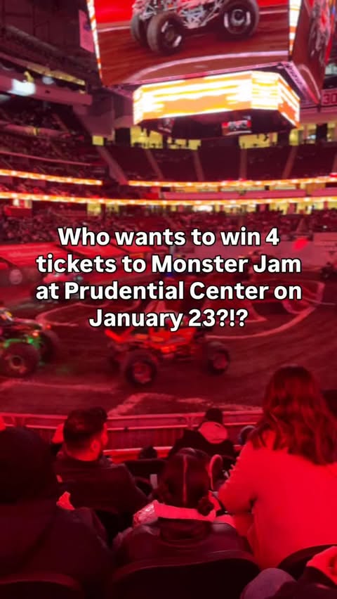 Instagram post by @tristatemama for Monster Jam. Caption reads: ✨I am so excited to partner with @monsterjam to....