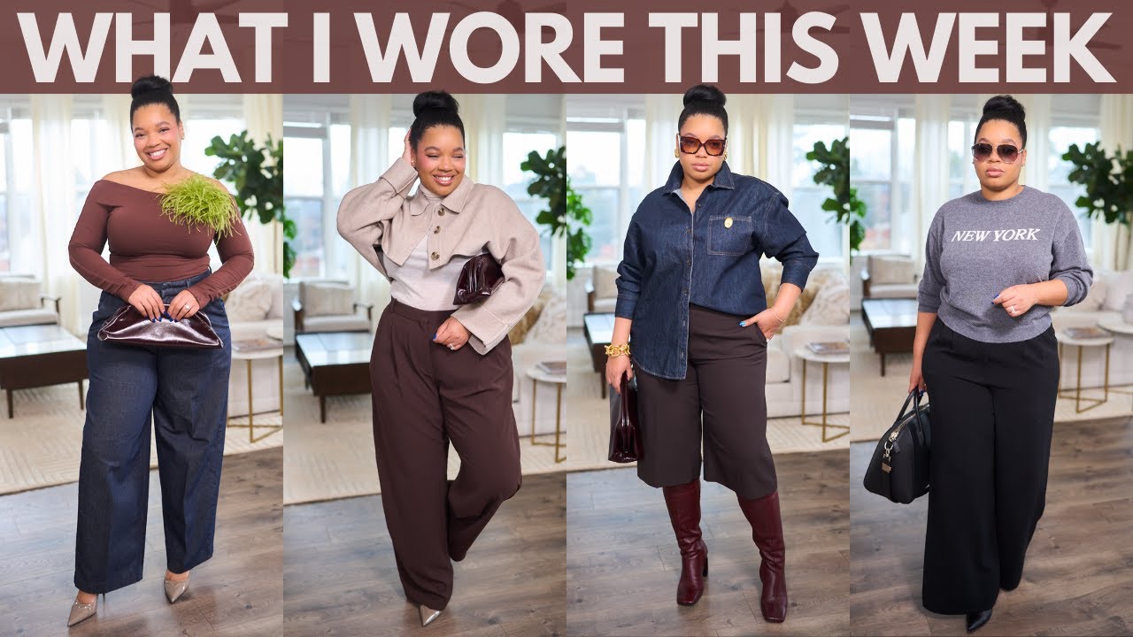 YouTube post by @ParkeAvenue for Nordstrom. Caption reads: 5 Outfits To Wear on Repeat | What I Wore This....