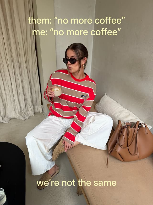 Instagram post by @lisahoogendoorn for LOAVIES. Caption reads: there’s always room for more ☕️ @loavies | gifted.