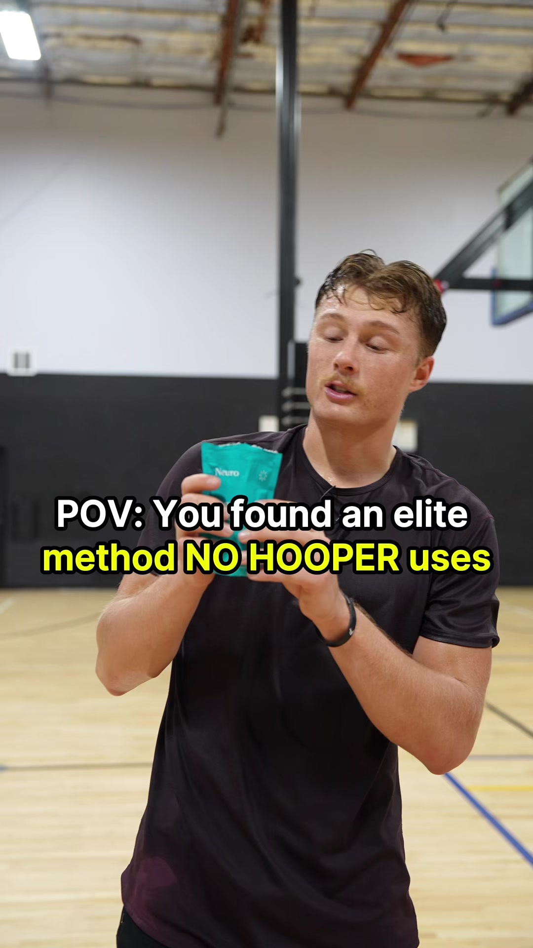 TikTok post by @ianwhietala for Neuro. Caption reads: I think I may have just found an elite method to....