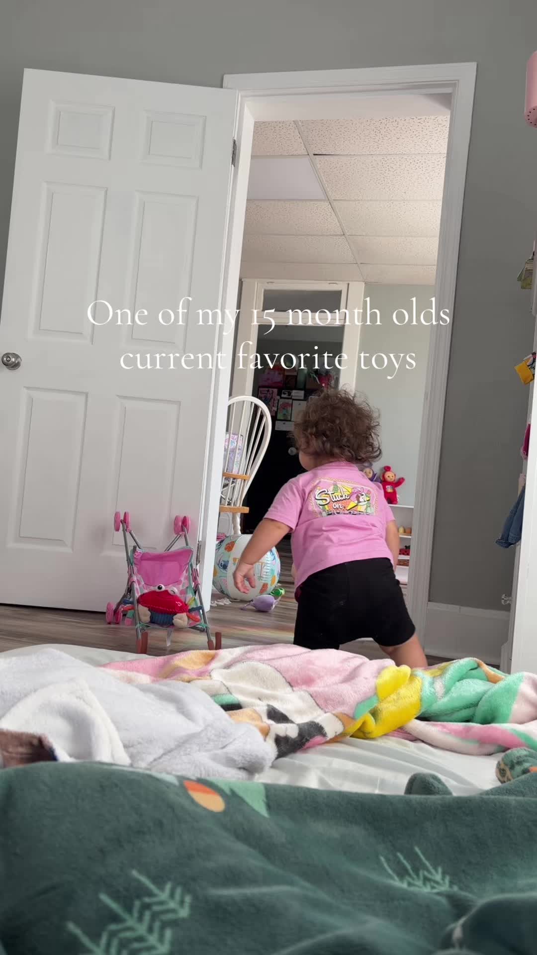 TikTok post by @cloudycurls for Hahaland. Caption reads: @Hahaland makes some of the most fun lil toys....
