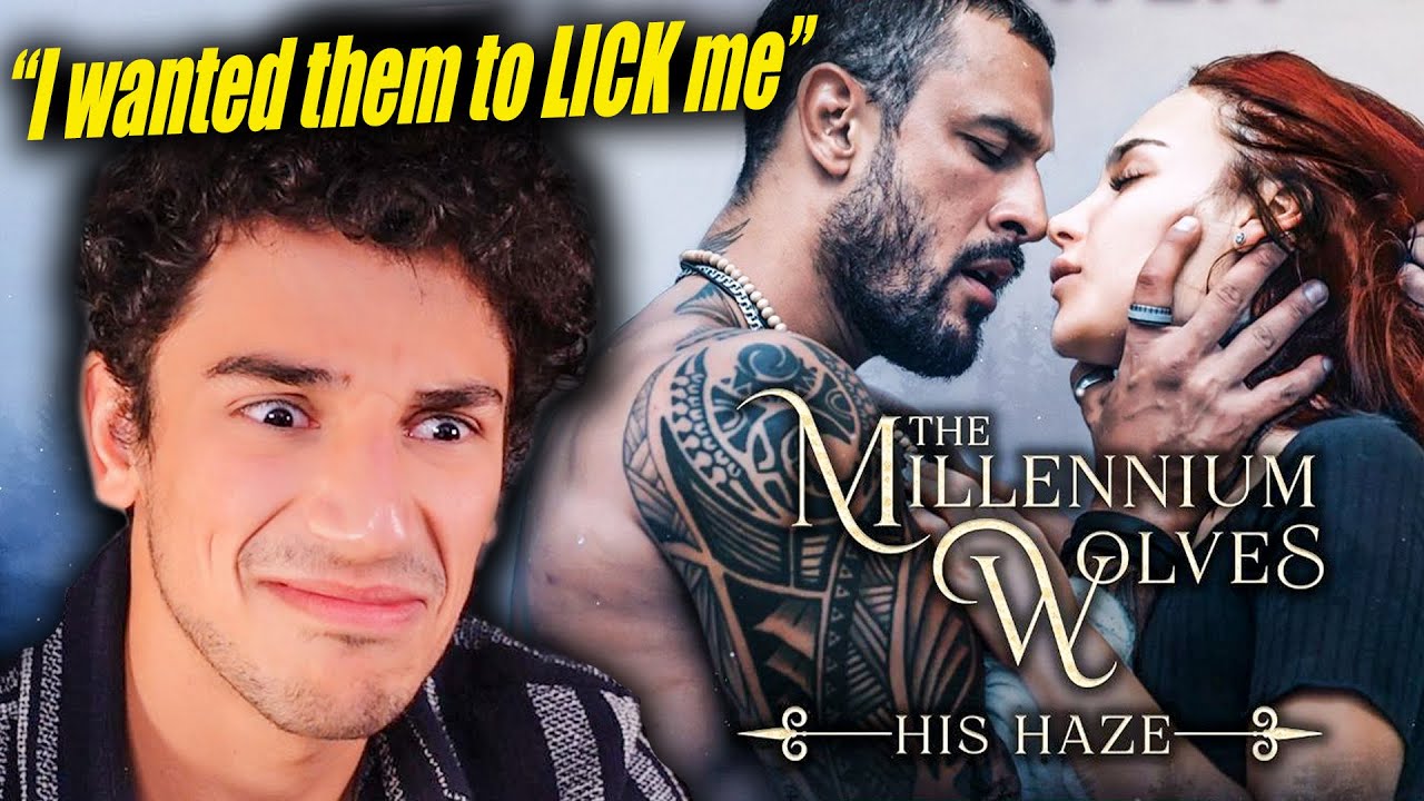 YouTube post by @RebalD for YouNow. Caption reads: The CRINGIEST Romantic Audiobook all over your....