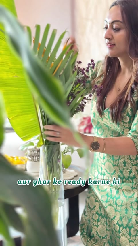Instagram post by @nilanjanaofficial for Nimyle. Caption reads: [...] year, I’m getting my home ready with Nimyle,....