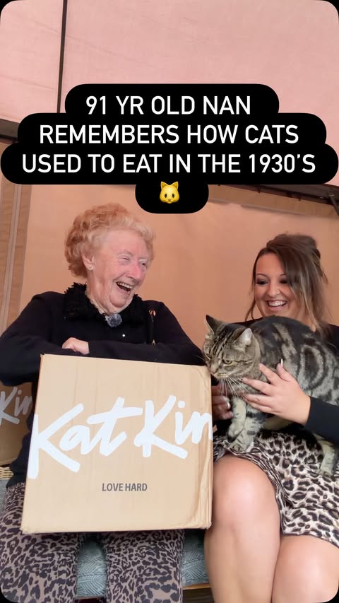 Instagram post by @my.nan.ivy for KatKin. Caption reads: [...] then 🤣 We’ve absolutely loved trying....