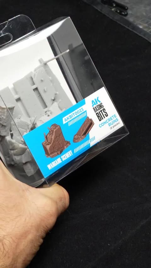 Instagram post by @wavecolors.tabletopart for AK-Interactive. Caption reads: [...] nice products from my partners form....