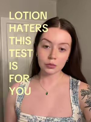 TikTok post by @alisonbuckman for Abi Amé. Caption reads: [...] #bodycare #bodycareroutine #summerskin....