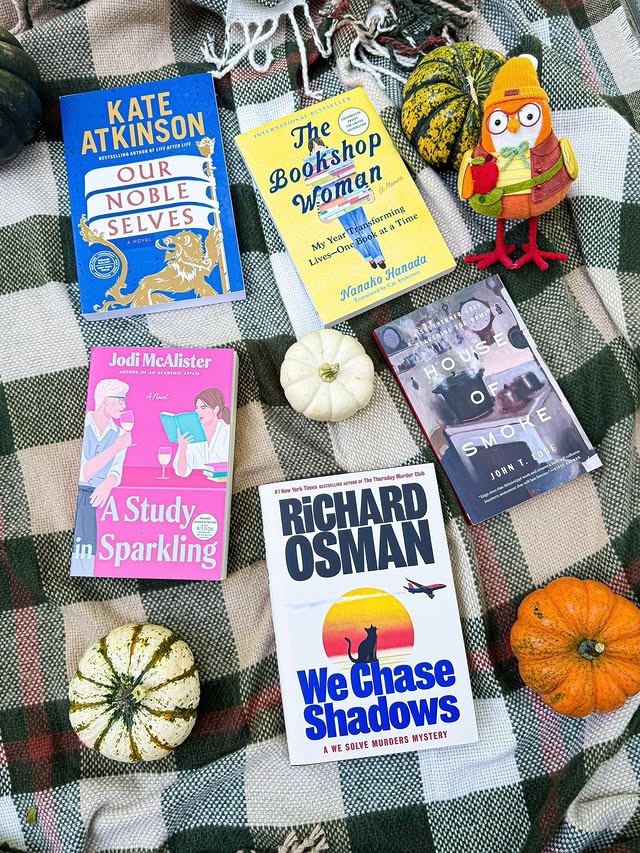 Instagram post by @readingfortheseasons for Doubleday Books. Caption reads: [...] month for new books. Thank you to....