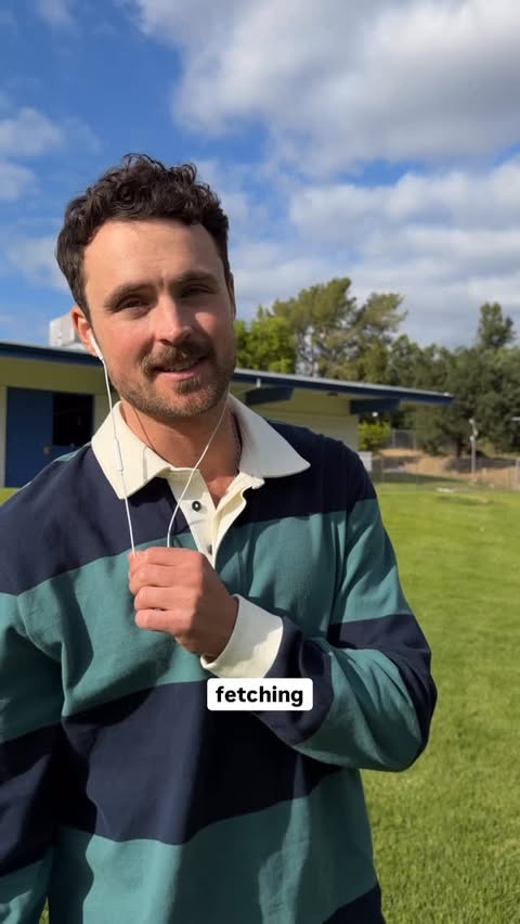 Instagram post by @dylanefron for Fetch. Caption reads: One of us earns gift cards on Fetch… and it’s not....