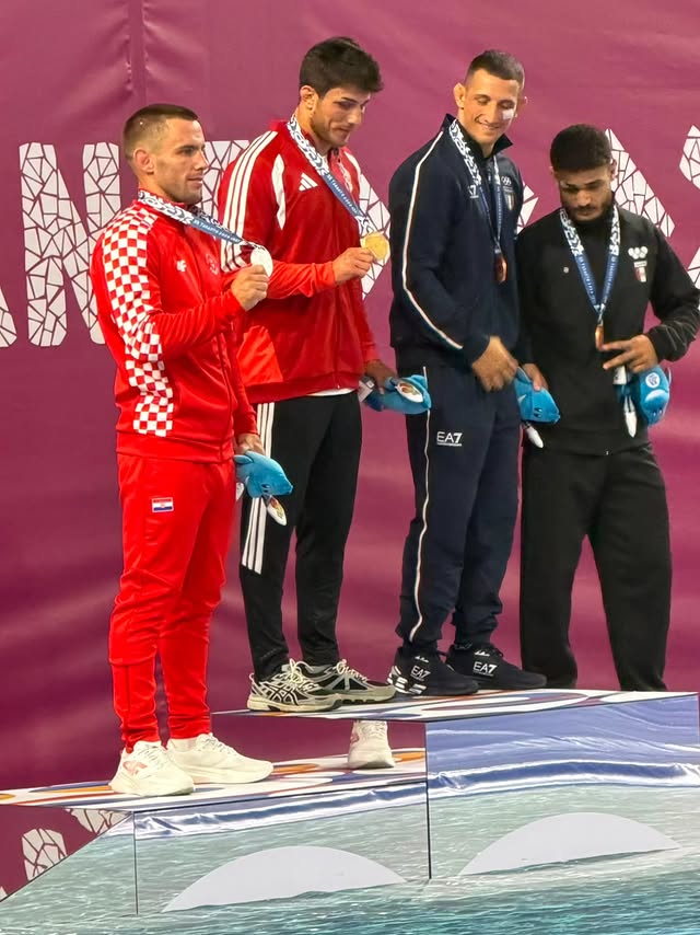 Instagram post by @croatianwrestling for Peugeot. Caption reads: [...] @cro.casino - ponosni sponzor HHS-a....