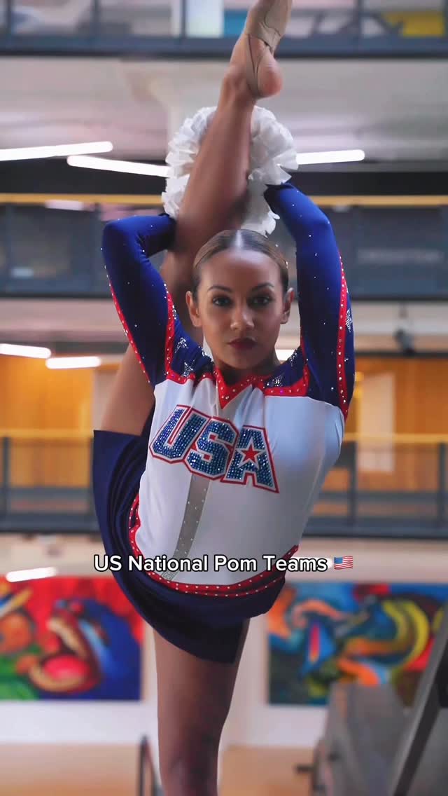 Instagram post by @vasf_updates for Varsity Spirit. Caption reads: Expanding our partnership with @usa_cheer. 👏....