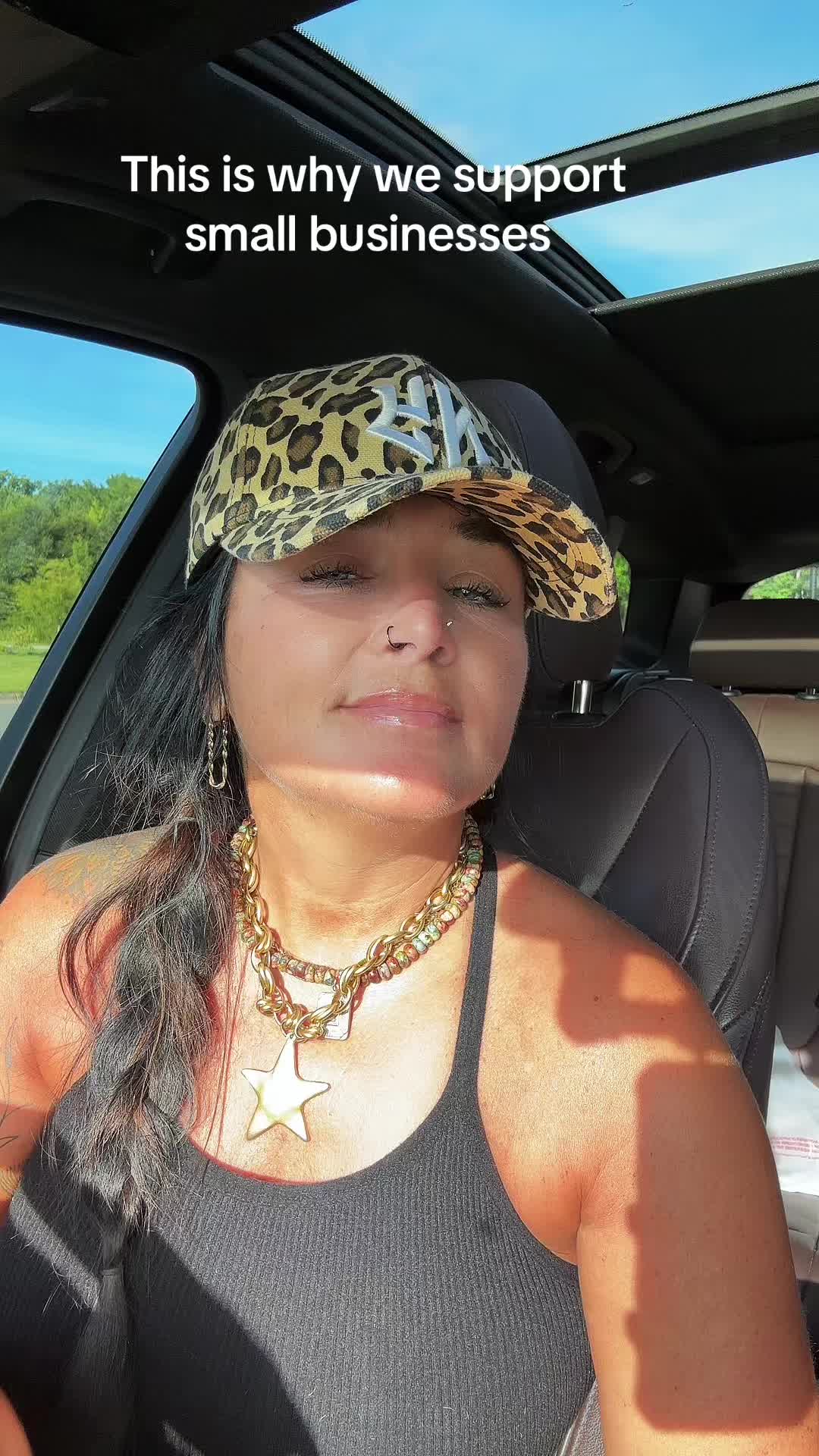 TikTok post by @lisaj000 for Bracha. Caption reads: @WearBracha I love the mission behind the jewelry....