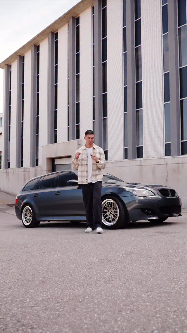 Instagram post by @karlconrad for eBay Motors. Caption reads: Since I’m always giving station wagons the love....