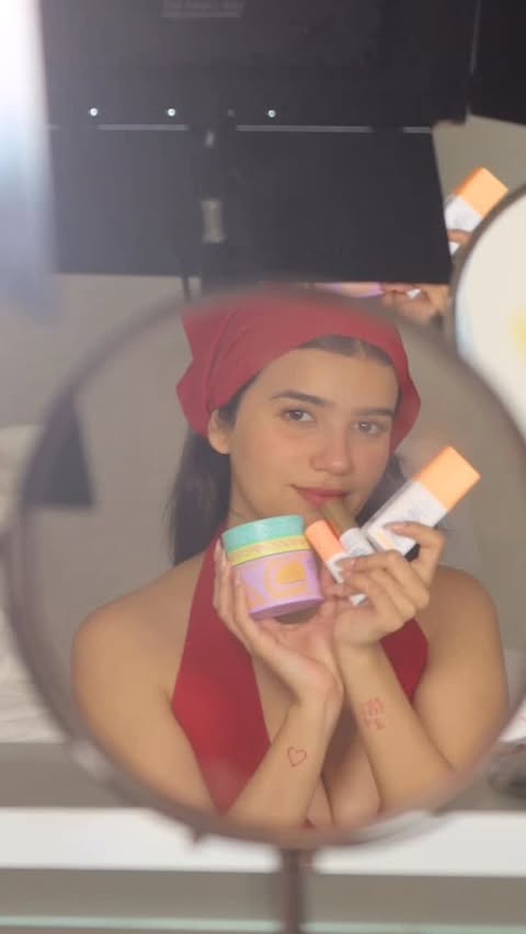 Instagram post by @denissealegriac for Drunk Elephant. Caption reads: @drunkelephant 🐘🦐.