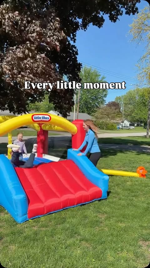 Instagram post by @allisynmichelle for Little Tikes. Caption reads: [...] is in my bio! @striderite....