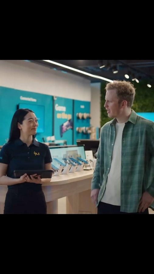 Instagram post by @jdonofficial for Optus. Caption reads: What’s the catch in being my flatmate? The spare....