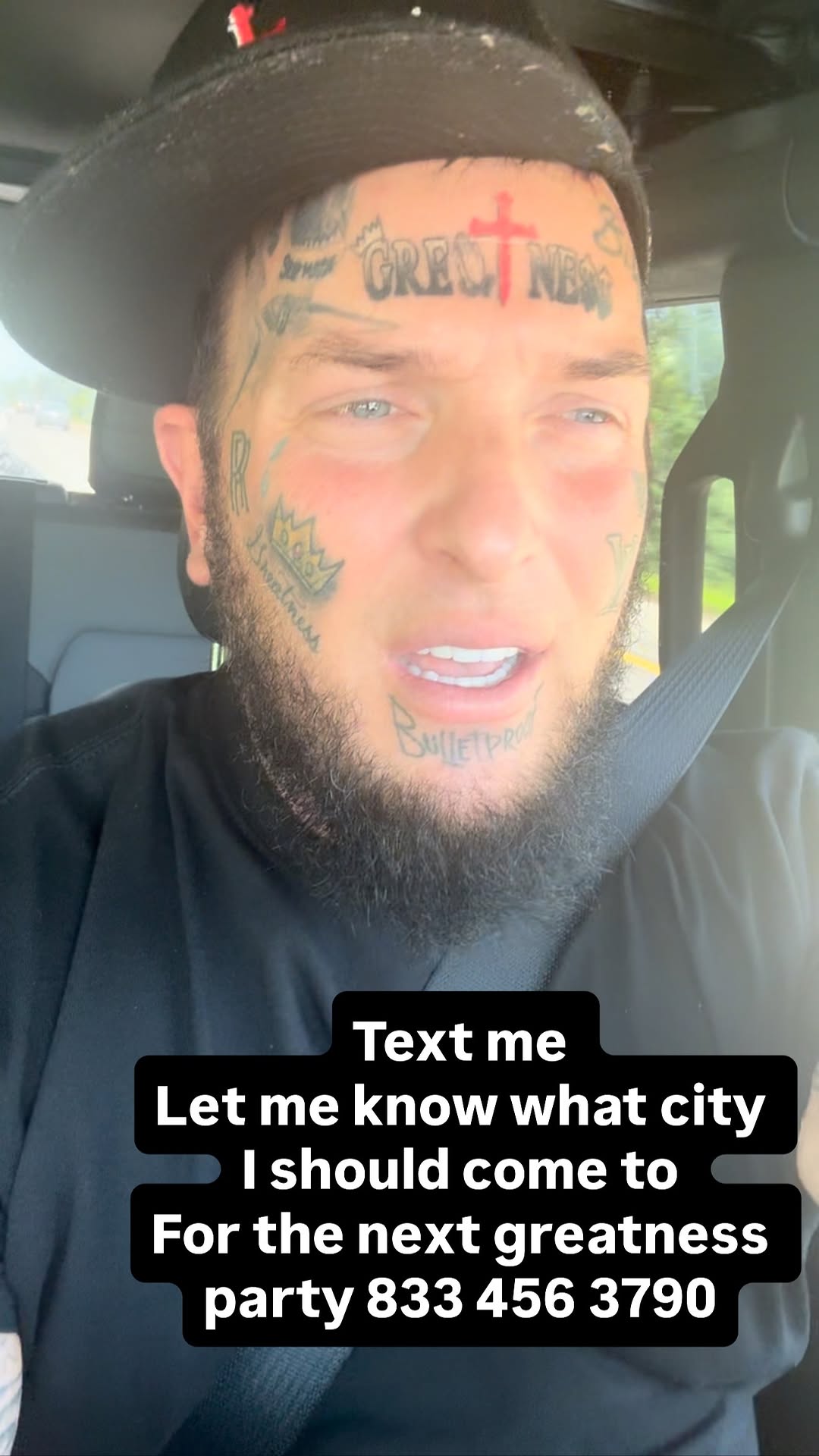 Instagram post by @greatnessreinvented1 for Sticker Mule. Caption reads: Follow @stickermule they have the  best stickers....