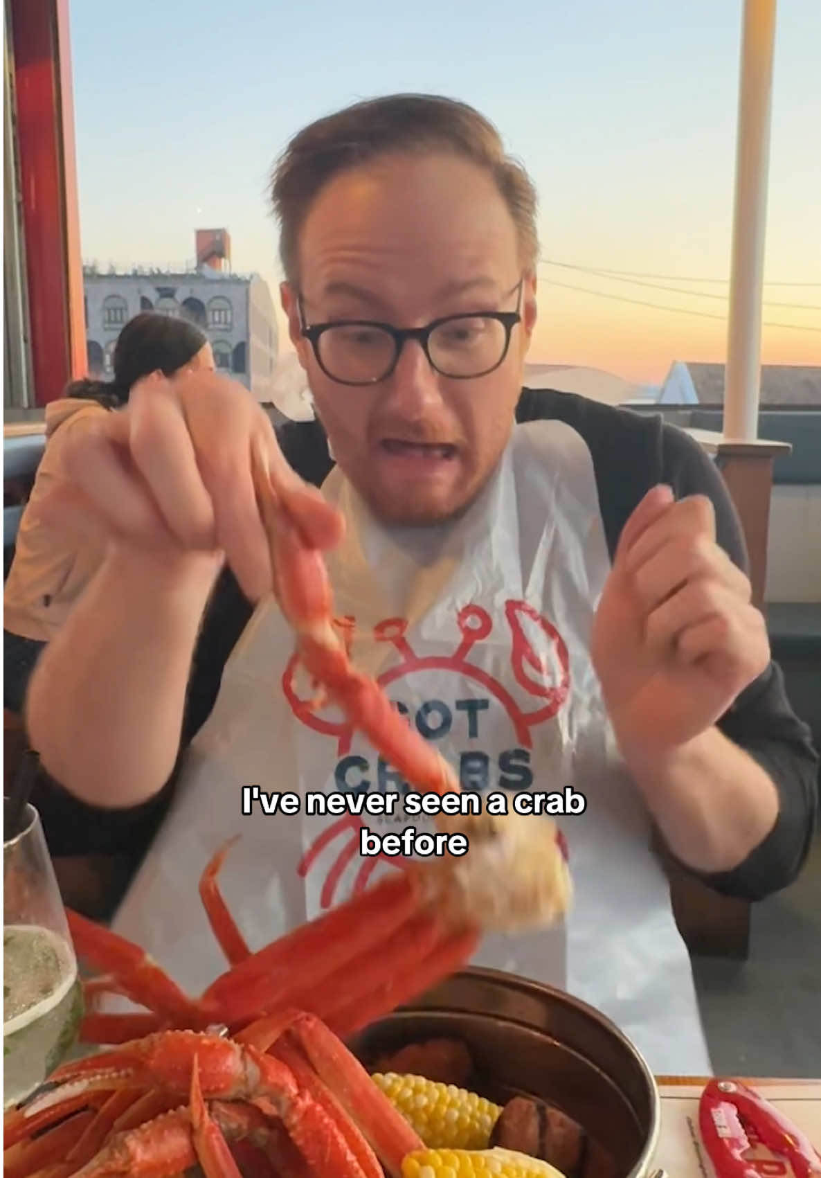 TikTok post by @mattbellassai for Searchlight Pictures. Caption reads: #SearchlightPartner I got invited to the New York....