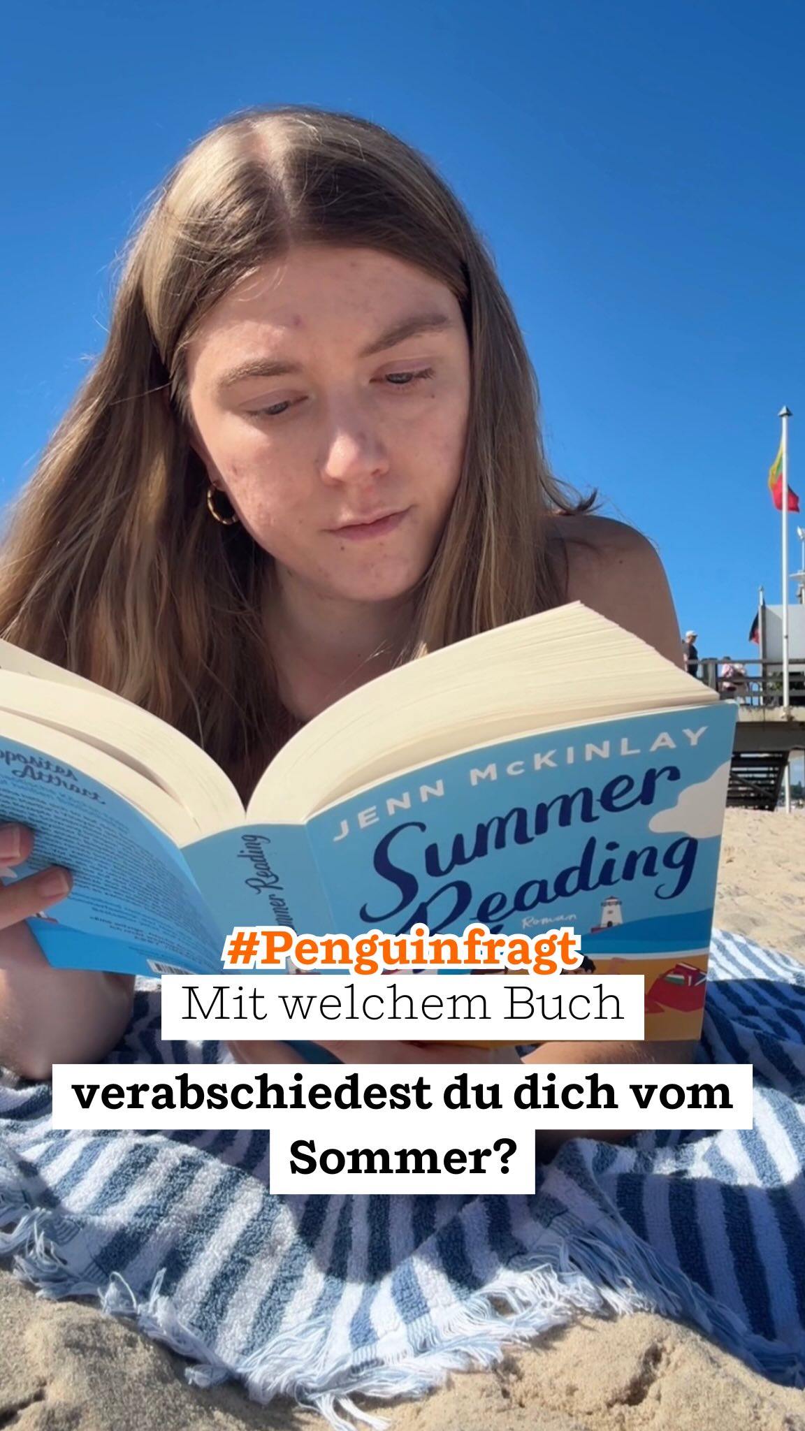 Instagram post by @_bookaholicgroup_ for Penguin. Caption reads: Wir haben @_bookaholicgroup_ gefragt: „Mit welchem....
