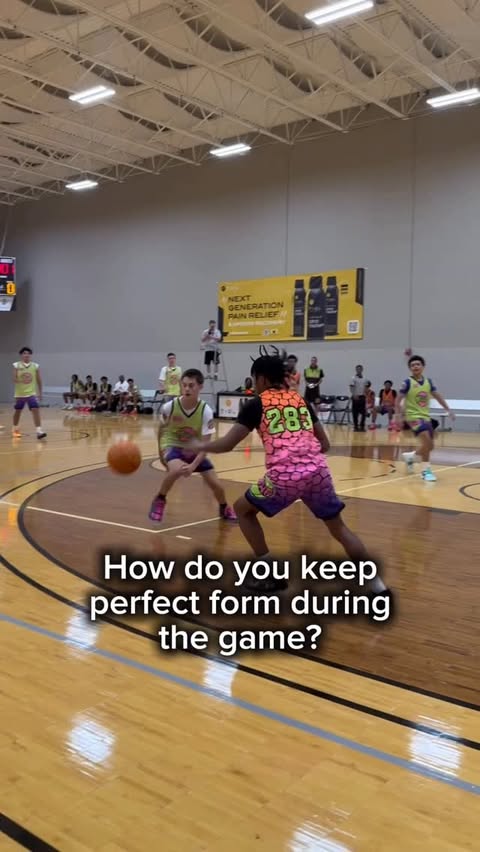 Instagram post by an influencer for FORM Basketball Trainer. Caption reads: Training with @formbasketballtrainer will get you....