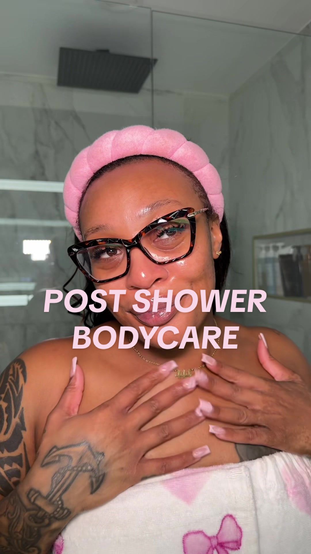 TikTok post by @terreetaughtme for Naturium. Caption reads: this actually brings me so much joy daily 🥹💕....