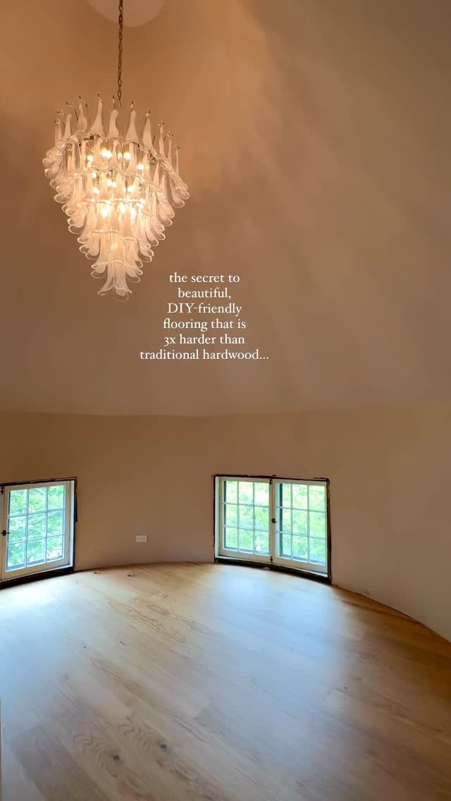 Instagram post by @katepearcevintage for Flooret. Caption reads: Whenever I am on the market for flooring, I think....