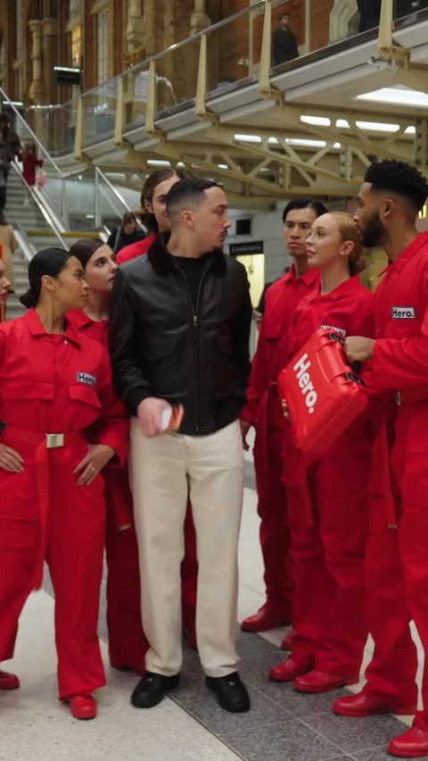 Instagram post by @kyron.hamilton for Hero Cosmetics. Caption reads: The Hero you didn’t know you needed....