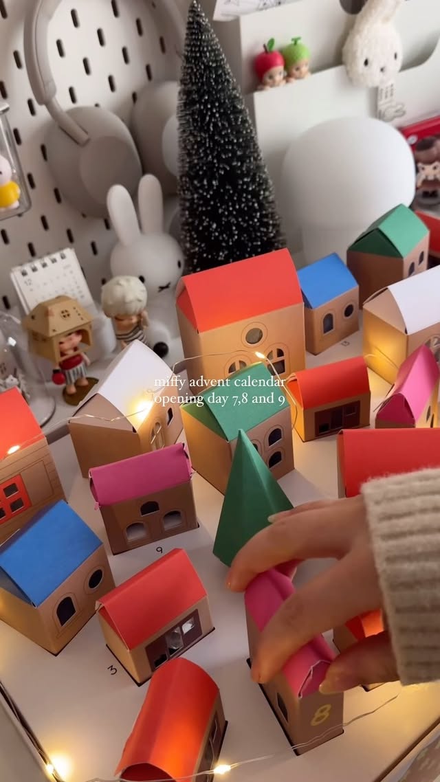 Instagram post by @coffeecloud9 for HEMA. Caption reads: day 7, 8 and 9 of miffy advent calendar 🐰
 
 
 
....