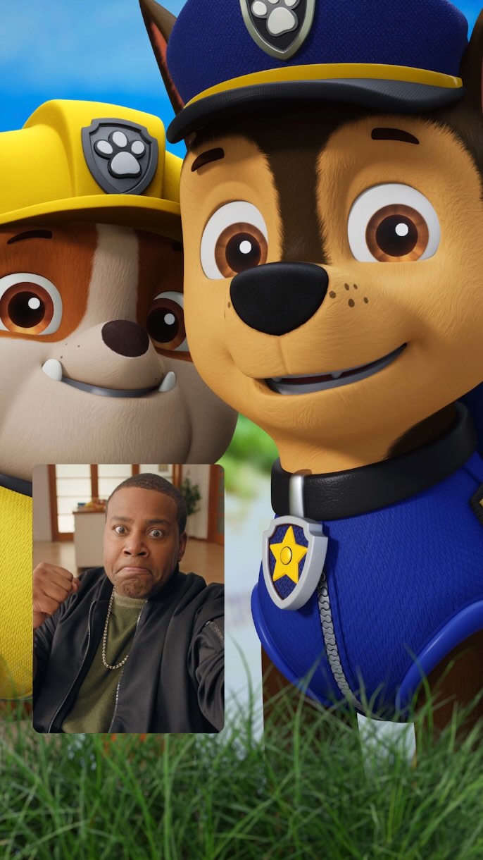 Instagram post by @kenanthompson for PAW Patrol. Caption reads: When it comes down to it, don’t we all have a....