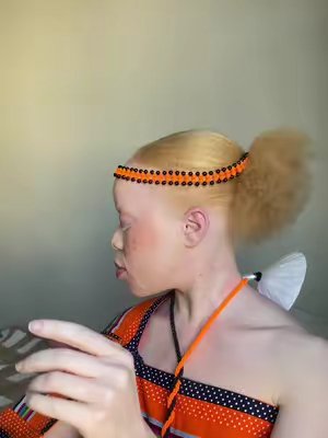 TikTok post by @rooana_n for PEP Malawi. Caption reads: Today, I’m embracing my Venda roots through a look....
