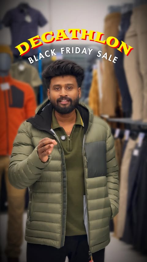 Instagram post by @chennai.swag for Decathlon. Caption reads: Planning a winter trip to Manali or Kashmir?....