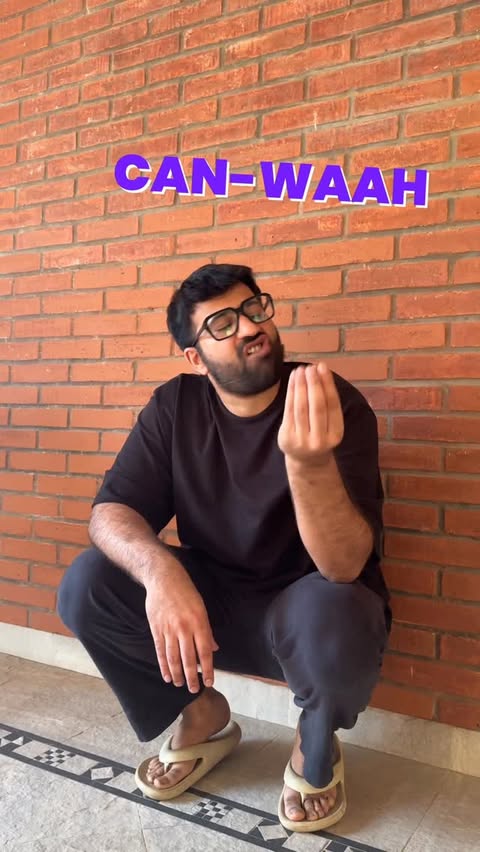 Instagram post by @aaryamannsethi for Canva. Caption reads: [...] think in the comments!🍍 #aaryvlogs #ad....