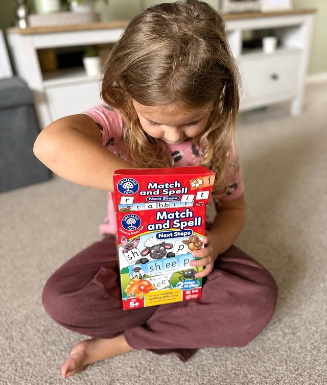 Instagram post by @hannahlmaynard for Orchard Toys. Caption reads: [...] faces with this brilliant bundle from....