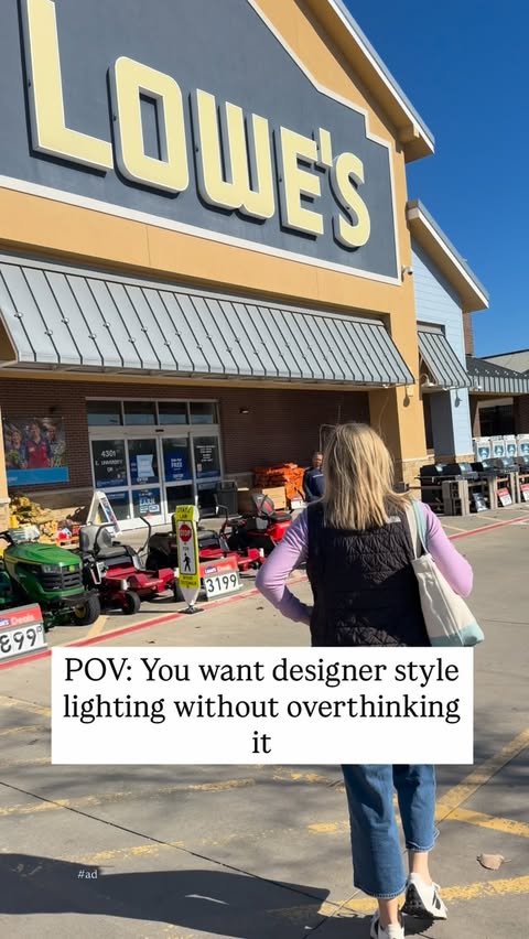 Instagram post by @lismorelanehome for Lowe's. Caption reads: Birthday room makeover mode is officially on 🎂My....