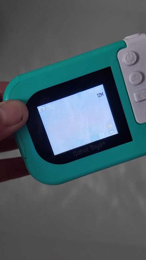 Instagram post by @7hearts_onehome for Canal Toys. Caption reads: [...] cool 12MP waterproof camera with the....
