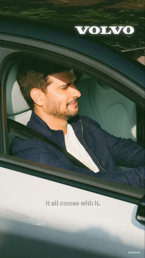 Instagram post by @nikhilchhutanifilms for Volvo Cars. Caption reads: [...] legacy of protecting every journey. 🎬....