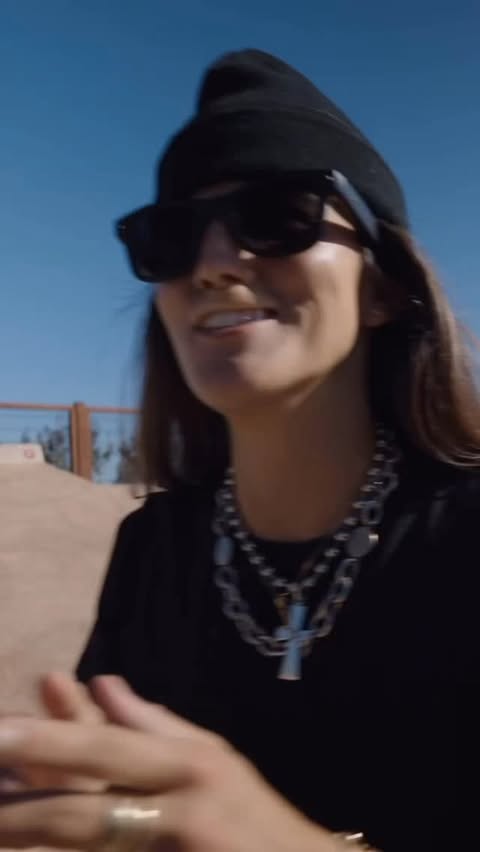 Instagram post by @brookhoury for Ray-Ban. Caption reads: One of the many ways to make someone happy this....