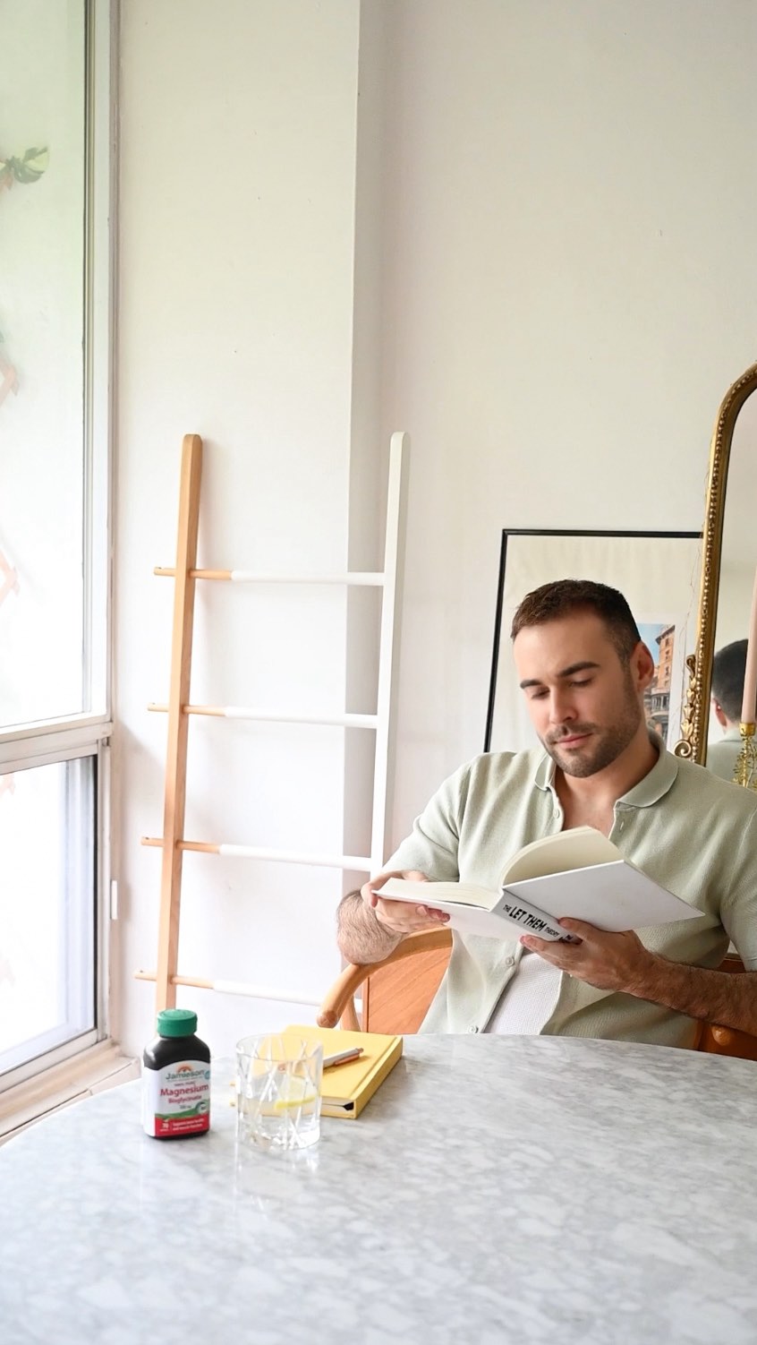 Instagram post by @andrewcretaro for Jamieson Vitamins. Caption reads: I’ve been focusing on building small, consistent....