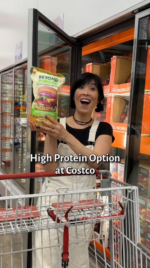 Instagram post by @costcotv for Beyond Meat. Caption reads: [...] through the link in my bio.👍 #Costco....