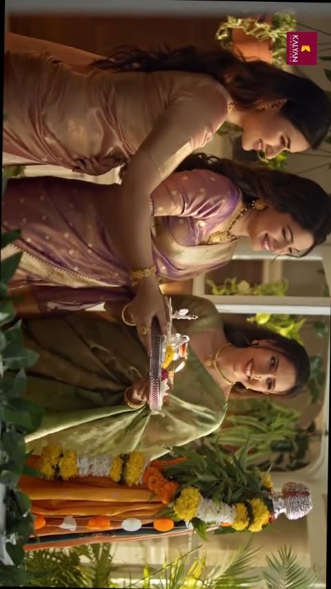 Instagram post by @kinjalpandyaofficial for Kalyan Jewellers. Caption reads: [...] relationships into family. Kalyan jewellers....