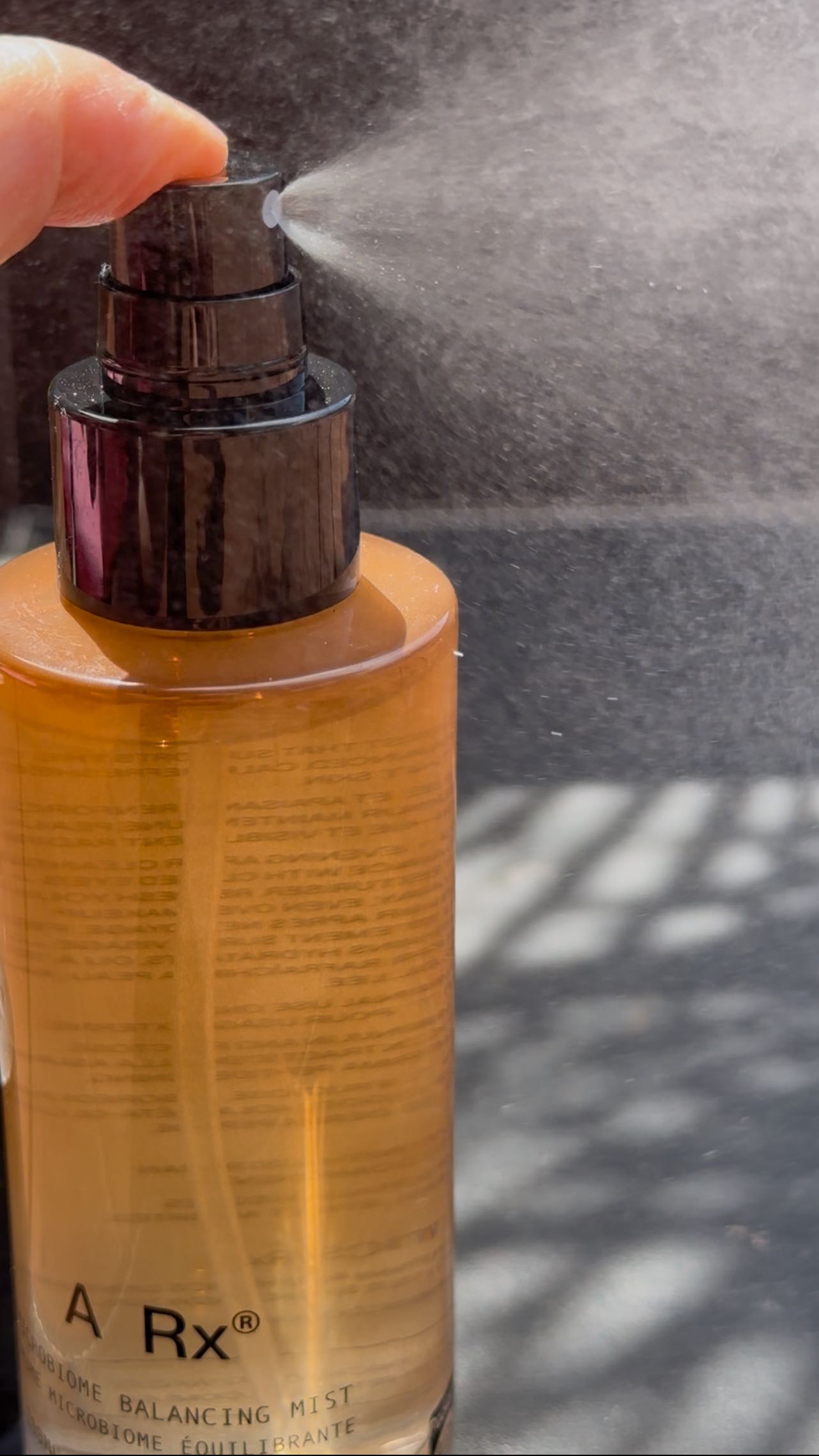 Instagram post by @_eljay_ for Adore Beauty. Caption reads: “A breath of calm for my skin!”....