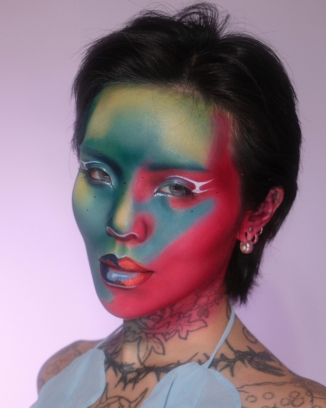 Instagram post by @meicrosoft for Betsey Johnson. Caption reads: @betseyjohnson challenged me to do a look based on....