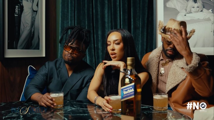 Instagram post by @tresorofficial for Johnnie Walker. Caption reads: AD| Unforgettable Durban July with....