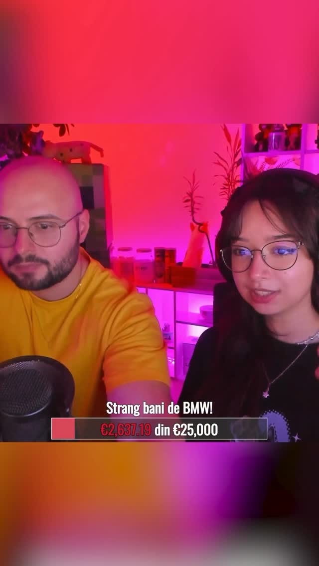 Instagram post by @kariiinul for Ben & Jerry's. Caption reads: Funny Moments din streamul special alături de Pink....